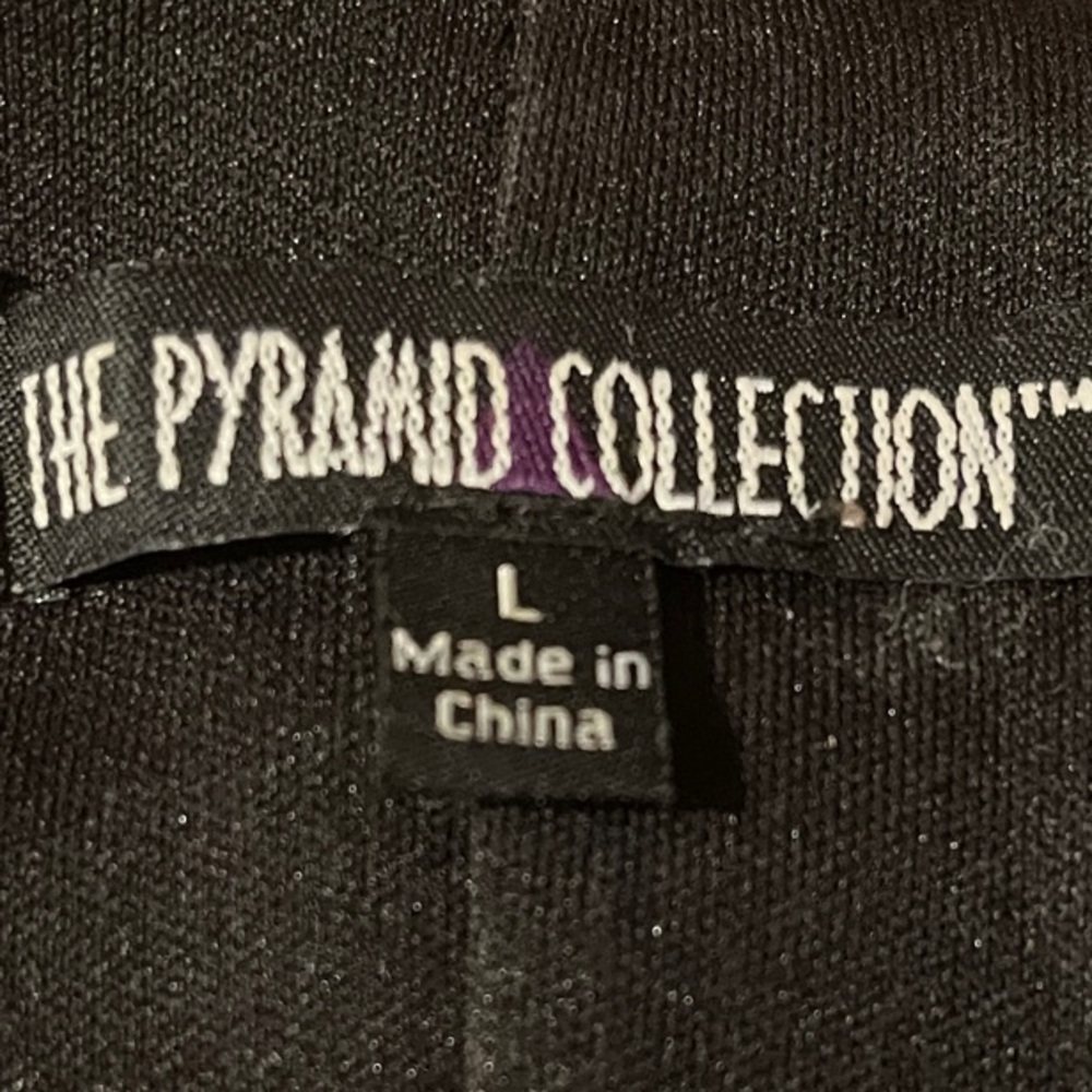 The Pyramid Collection Black and Vibrant Floral Dress - Picture 2 of 6